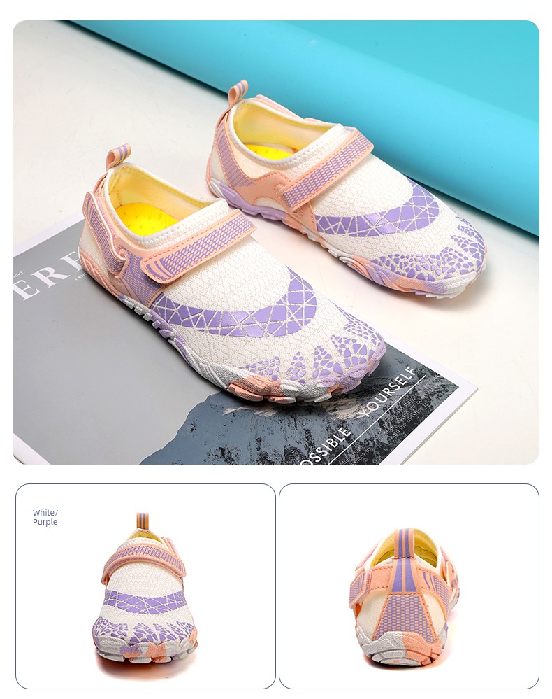 Platform plus Kids Upstream Shoes Men's and Women's Beach Shoes Quick-Drying Hiking Drifting Swimming Shoes Cutting Sea Reef Antiskid Shoe — 55