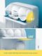 Kitchen bowl rack bowl and chopstick storage box with lid bowl and tableware box dish drain storage rack plastic cupboard household use