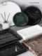 Marble aromatherapy tray ornaments Light luxury hotel bathroom toilet bowl countertop hand sanitizer tray set high-end sense