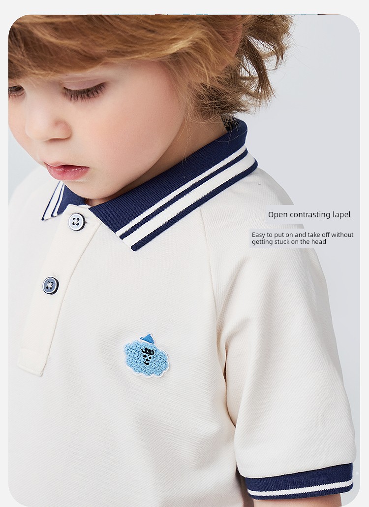 Mini Bala Polo Short-Sleeved Vest Set — 7