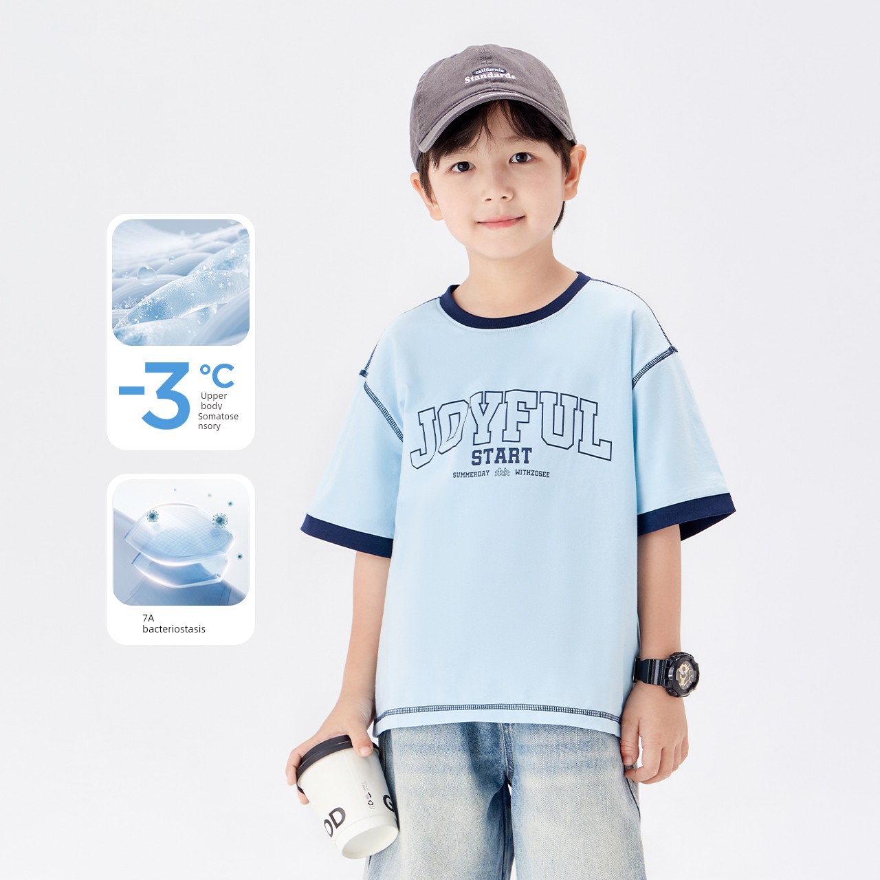 Zuoxi Children's Clothing Boys' Short-Sleeve T-Shirt Children's Long-Sleeve Base Shirt Autumn Wear 2026 New Model Boys' Big Kids' Top — 6