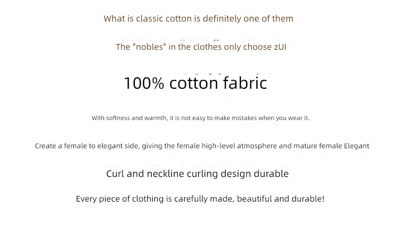 spring and autumn Thin money 100% Condom Low collar Long sleeve Sweater