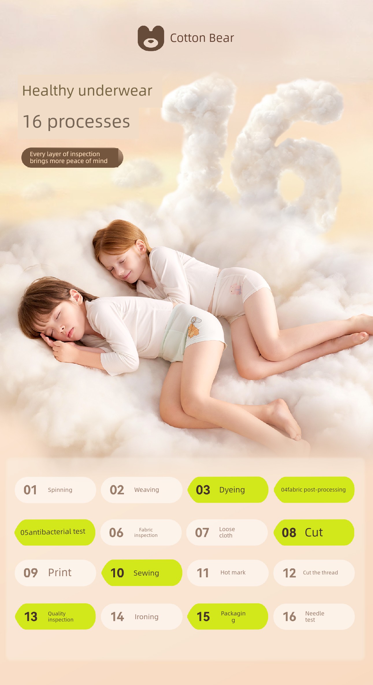 Girl Underwear Pure Cotton Briefs New Arrival Girls' Cotton Class a Baby Girl Kids Boxer Shorts Girls' Pants — 22