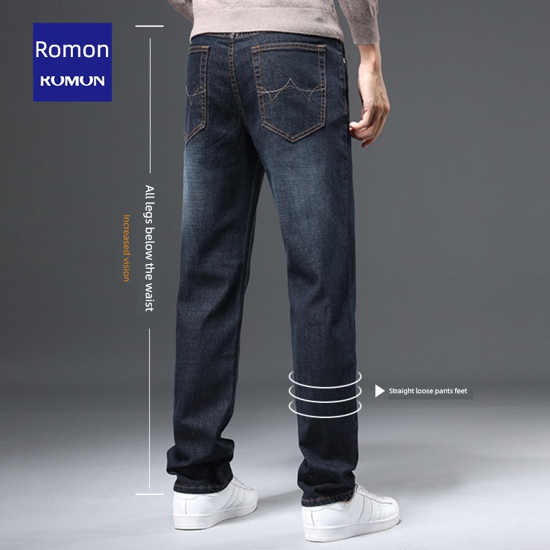 Romon autumn Young and middle-aged people business affairs trend Jeans