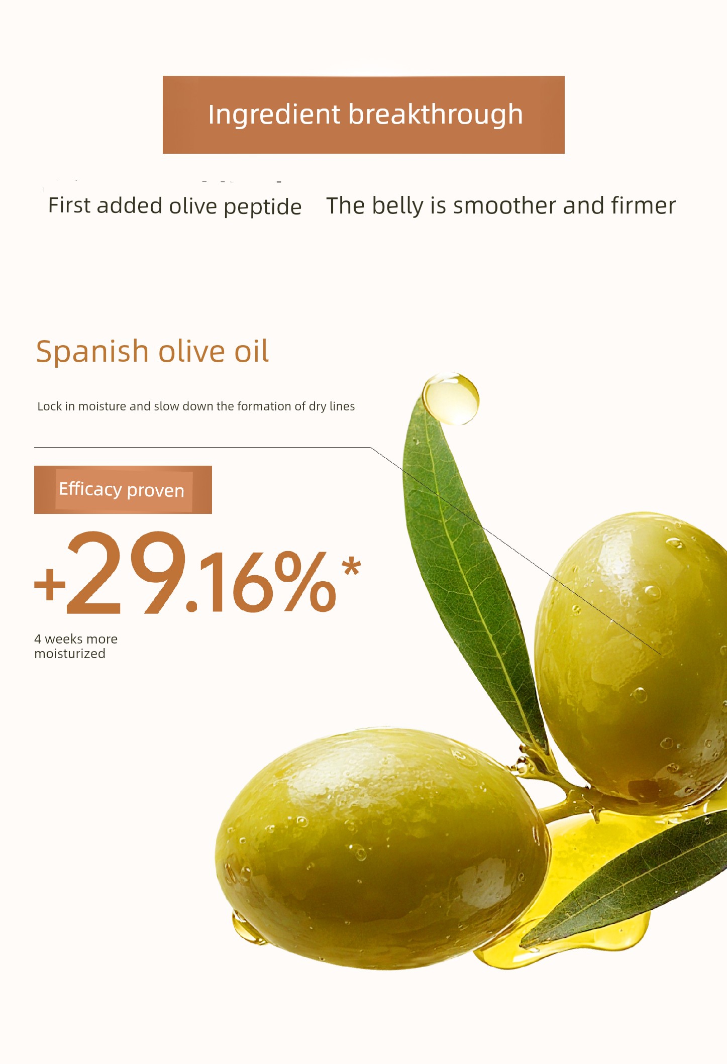 Kangaroo Mom Olive Oil Small Gold Bottle Stretch Mark Oil Massage Special Sheep Fat Cream for Pregnancy, Relieves Stretch Marks and Sensitive Skin — 12