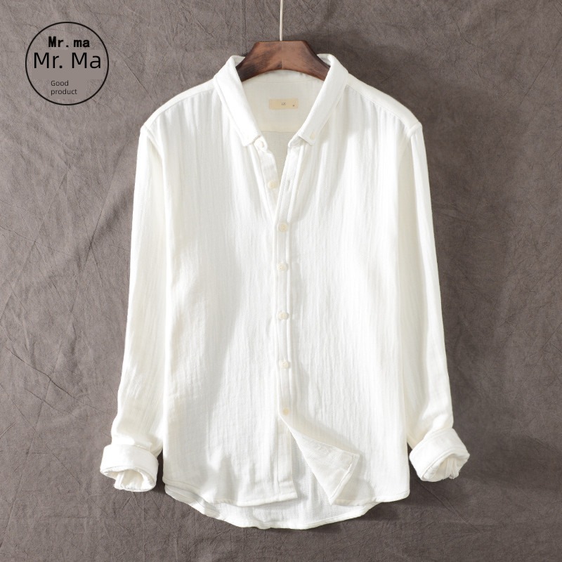 tide solar system Retro leisure time Make old Thick style Long sleeve shirt