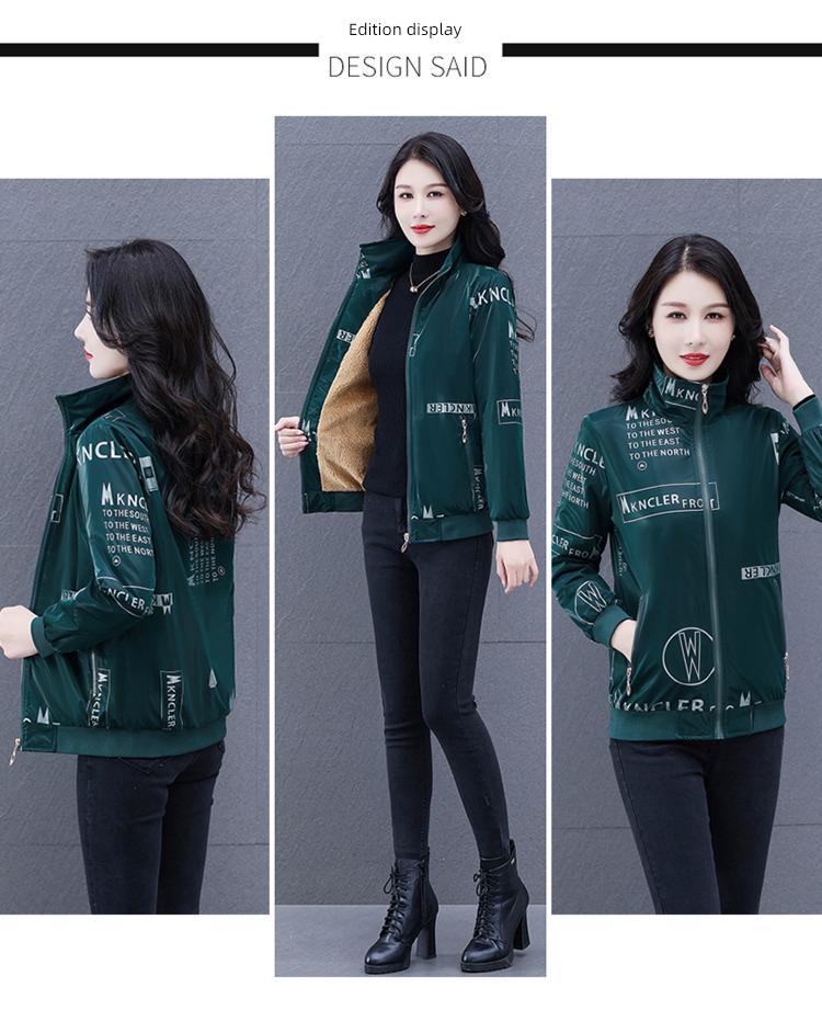 loose coat female have cash less than that is registered in the accounts fashion Cotton Plush keep warm loose coat
