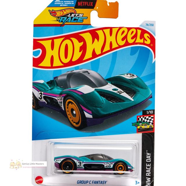 No. 74 GROUP C FANTASY Green Hot Wheels HW RACE DAY Series 24H