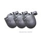 Automatic soup spoon 0.5 1.0 1.5kg specification durable cast iron spoon die casting accessories consumables