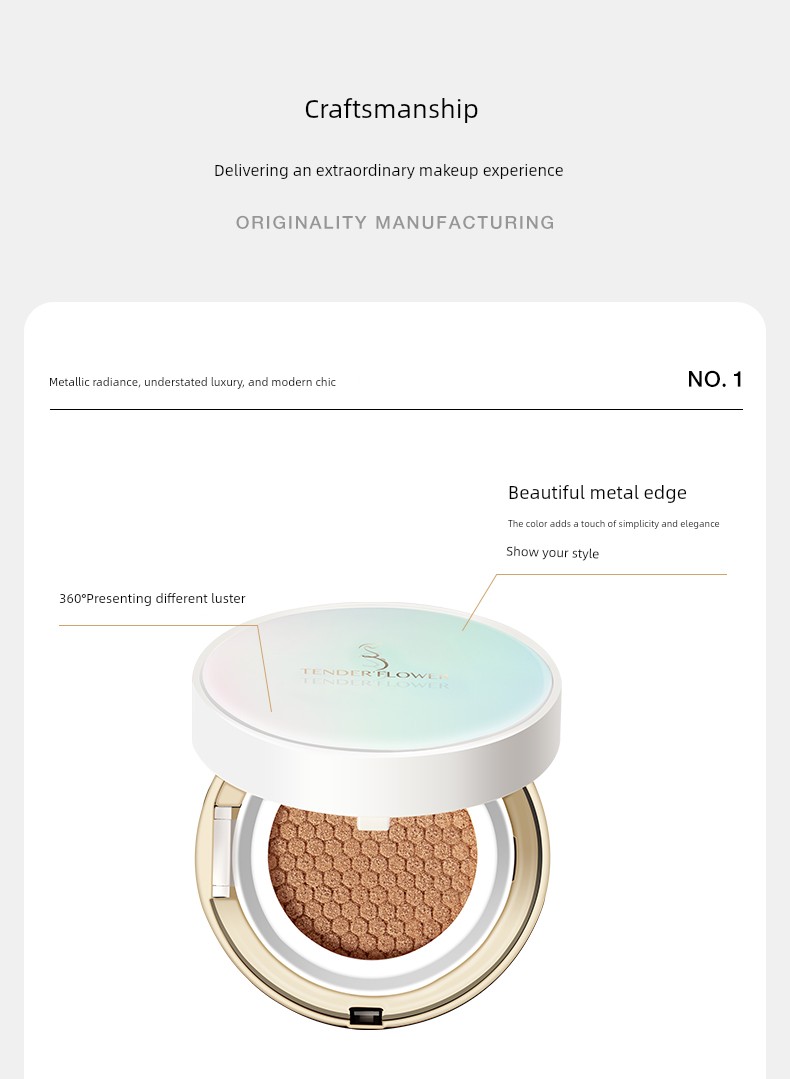 German Nenfu Folic Acid Air Cushion Bb Cream Concealer Isolation Foundation Liquid Special Skincare Product for Women Preparing for Pregnancy Cosmetics — 45