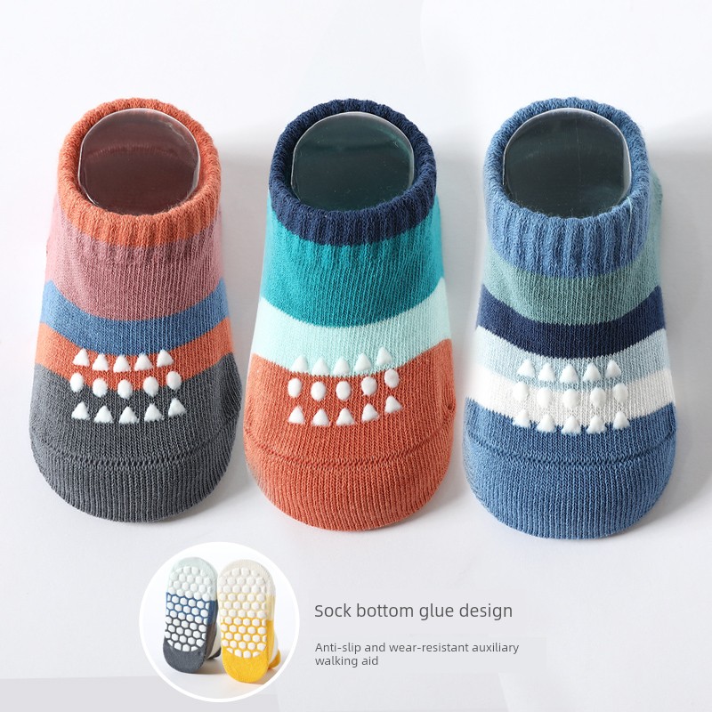 Spring and Summer Early Education Boneless Loose Indoor Shoes Room Socks — 8