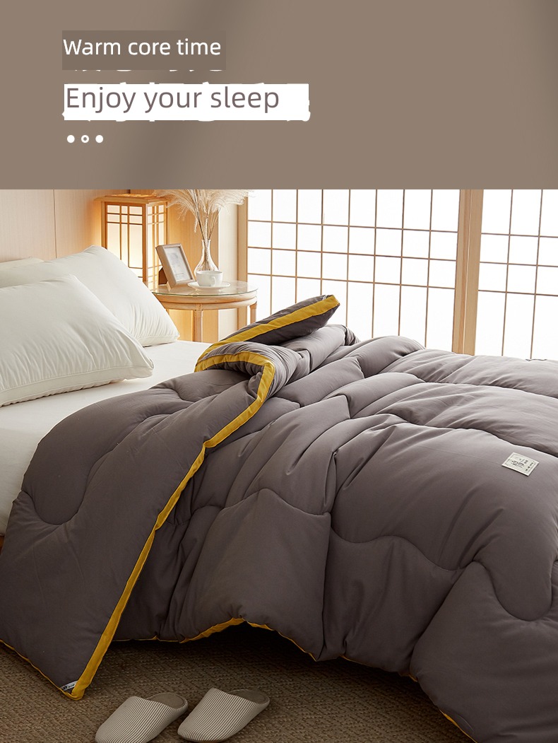 thickening keep warm Single person student spring and autumn Xinjiang quilt with cotton wadding