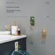Bathroom storage rack without punching bathroom washbasin hook wall hang basin storage rack kitchen wall powerful glue hook