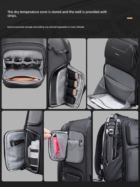 Ulanzi Youbasket BP10/09 photography package capacity hard shell protection waterproof shoulder bag outdoor mountaineering travel camera bag camera drone stabilizer professional equipment digital storage