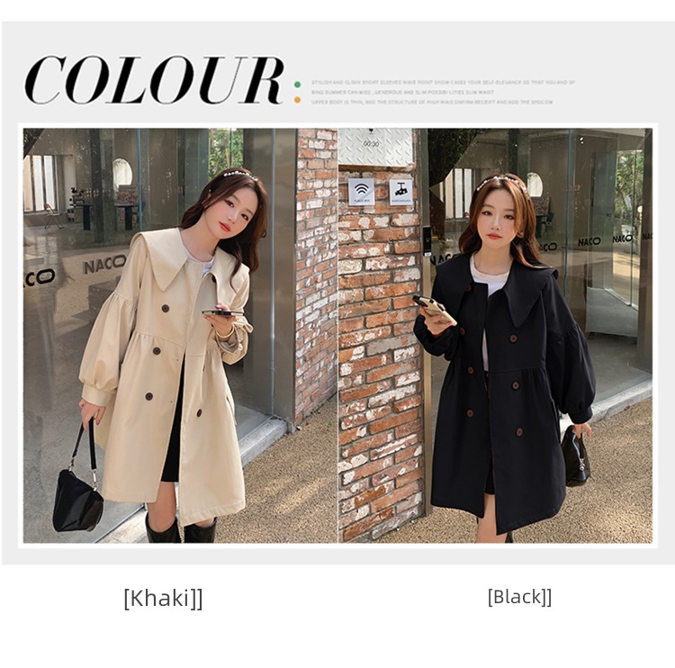Admiral have cash less than that is registered in the accounts Spring and Autumn Korean bishop sleeve Windbreaker