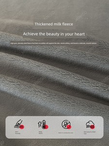 MINISO Milk Fiber Bed Sheet One-Piece Winter Thick Coral Fleece Student Dormitory plus Flannel Bed Sheet 2025 New Arriva