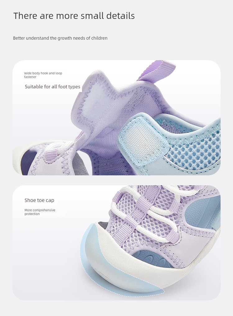 [Bee Wish Society] Balabala Kidsren's Shoes, Kidsren's Sandals, Quick-Drying, Soft-Soled, Breathable, Sports-Friendly Summer Shoes — 15