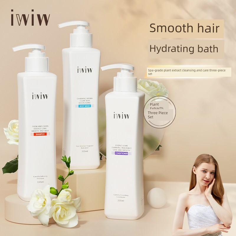 Iwiw Plant-Derived Camellia Shampoo Anti-Dandruff Oil Control Shower Gel Conditioner Fragrant and Fluffy A8 — 2
