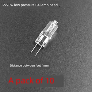 12v20wg4 Super Bright Warm Light Low Voltage Halogen Lamp Bead Crystal Pendant Lamp Spotlight Thin Feet Two Pin Cushion 