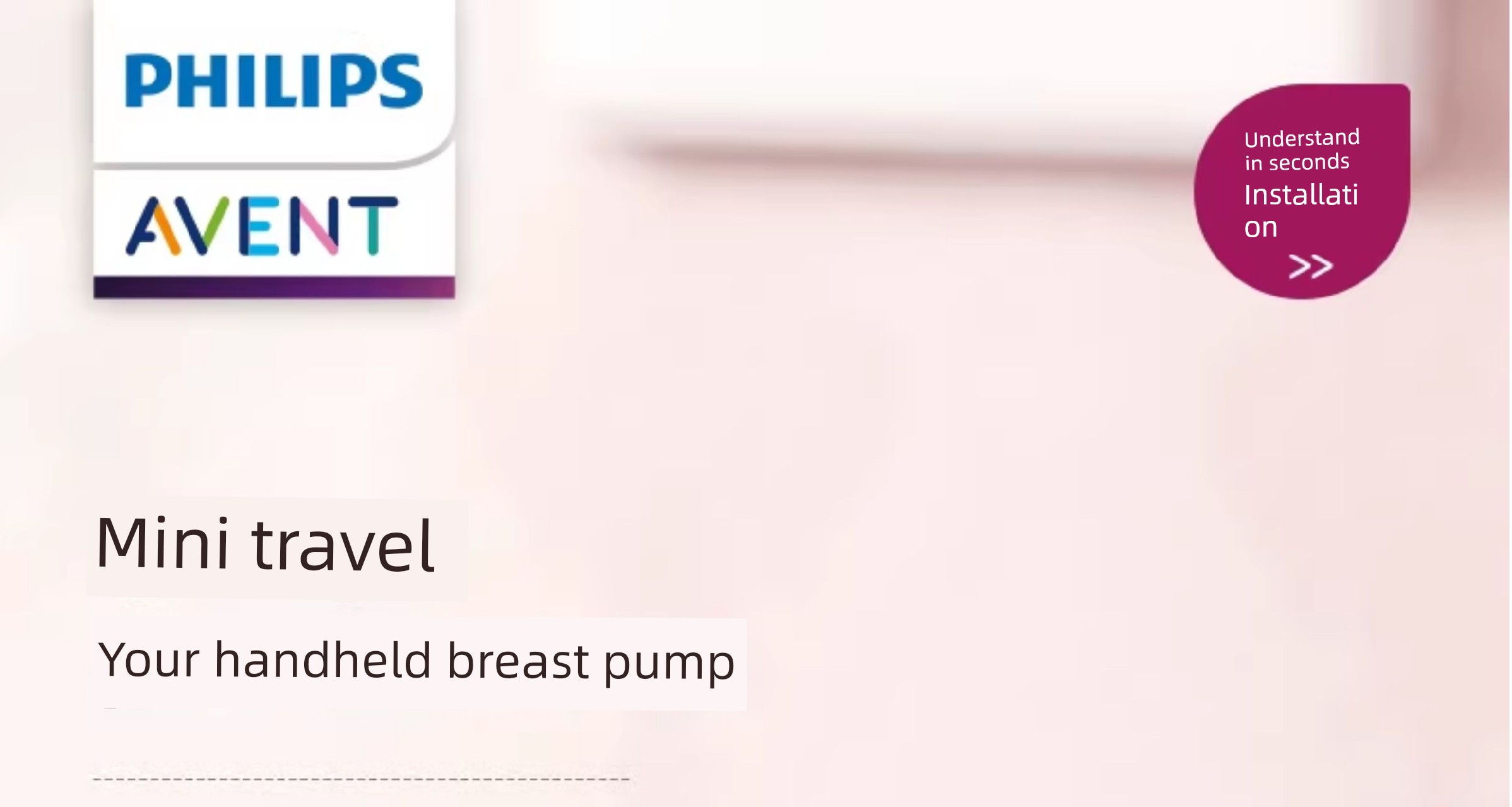 Philips AVENT Genuine Goods Electric Manual Dual-Use Breast Pump Bass Portable Unilateral Massage Milking Breast Pump — 1