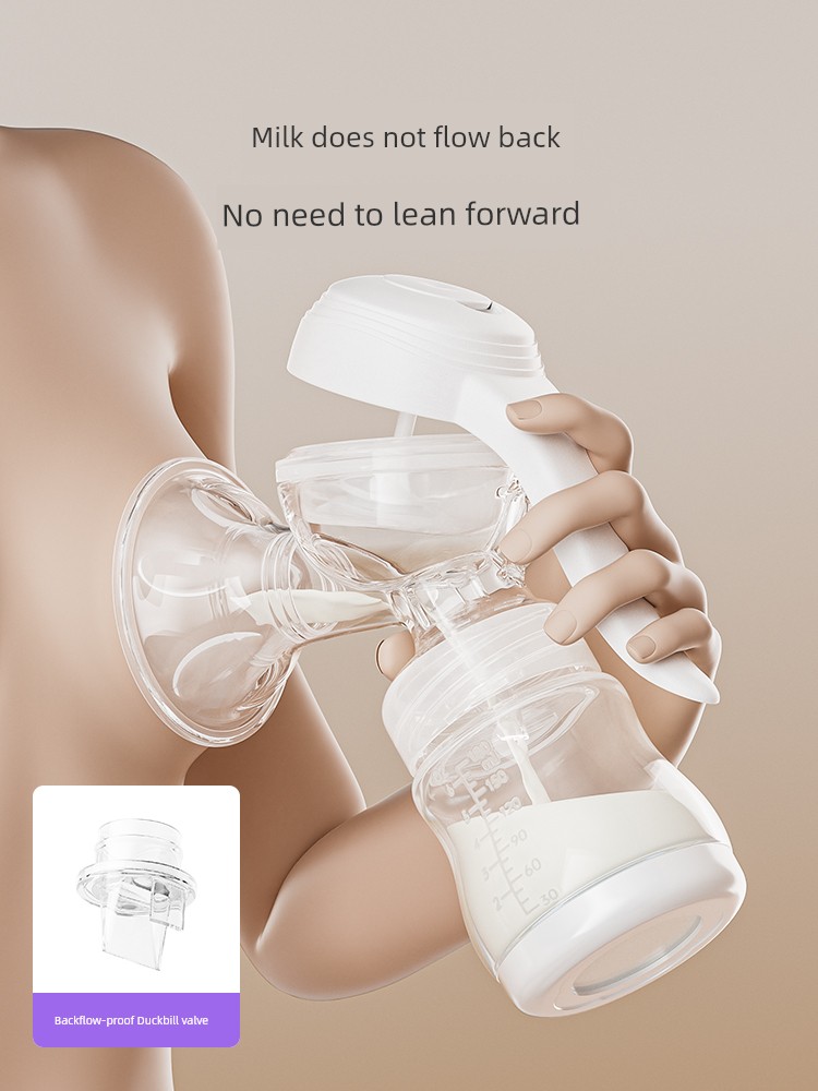  婧麒孕婦產後母乳便攜手動吸奶器 食品级PP奶瓶+赠配件Product Thumbnail