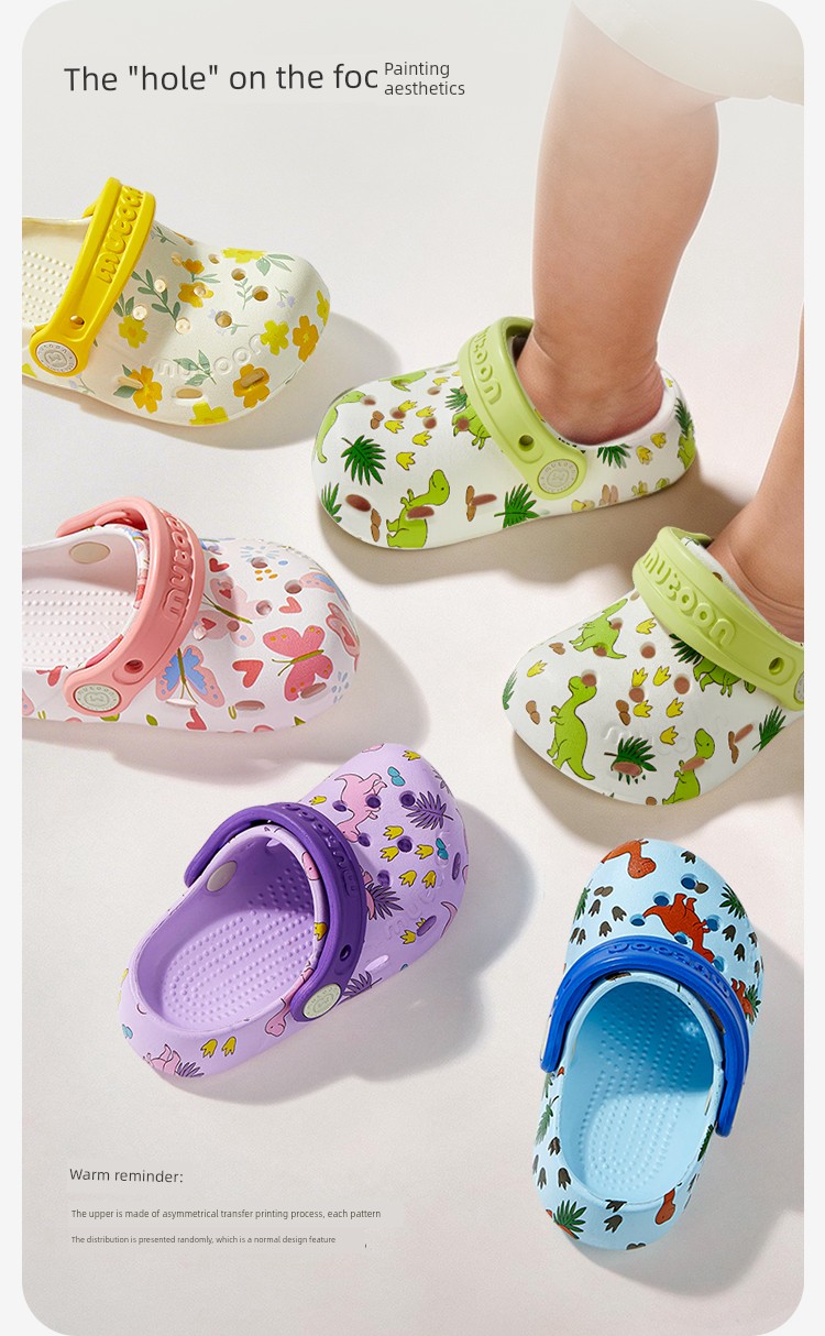 Children's Slippers for Indoor Use, New Summer Style for Boys, Clogs for Kids, Outdoor Sandals for Girls, Beach Shoes — 16