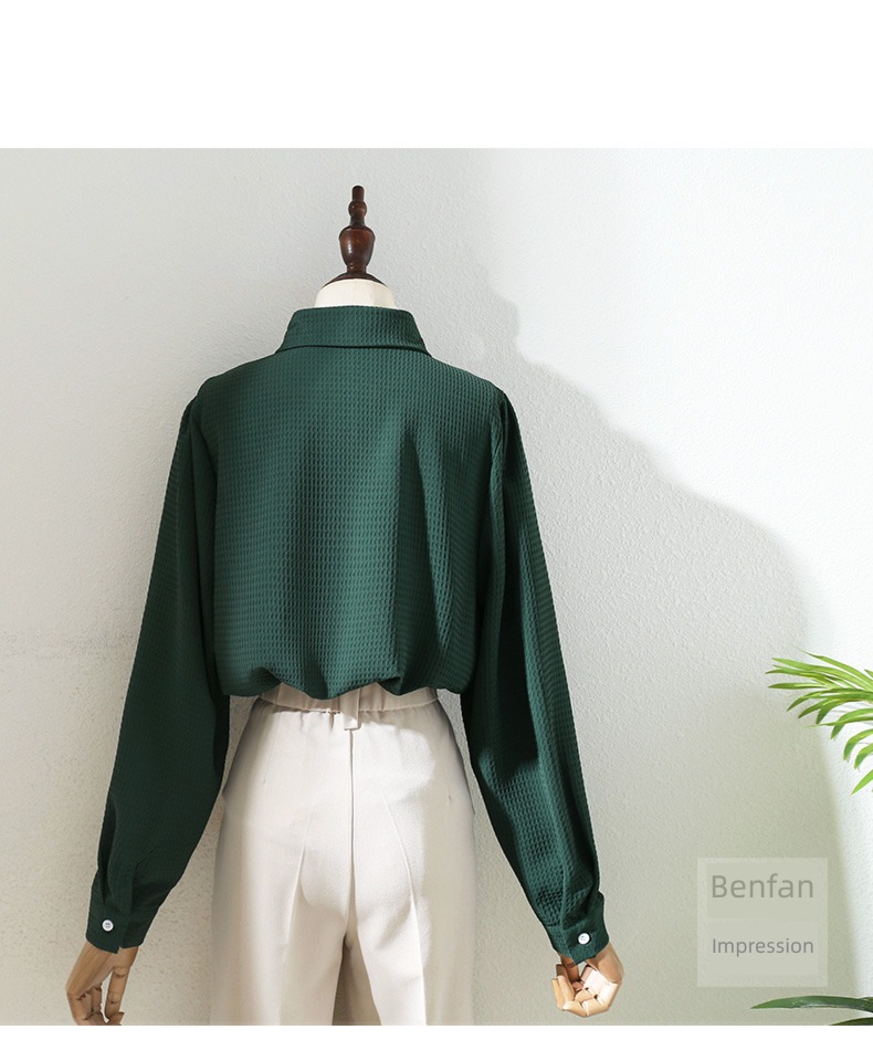 green Versatile occupation commute unique jacket shirt