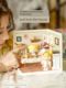 Ruozhen Ruolai Super World Bubble Bathroom Building Blocks Education Assembly Miniature Scene Model Diy Hut Gift