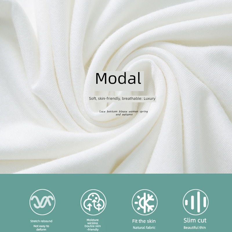 modal  Self-cultivation Inner lap Wear out Black and white vest