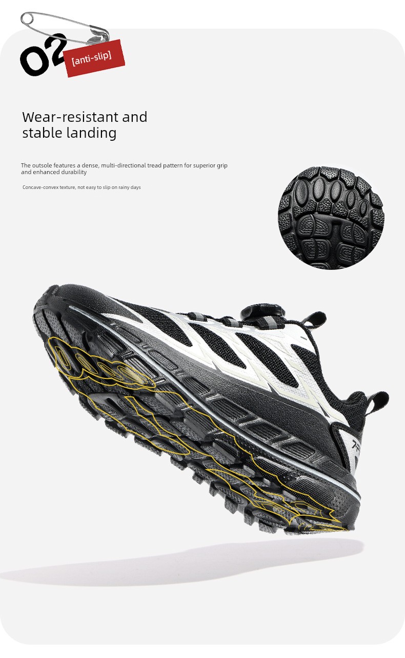 Qibohui Breathable Mesh Wide-Toe Boys' Shoes 2026 Spring and Autumn New Model Youth Casual Children's Sports Shoes — 11