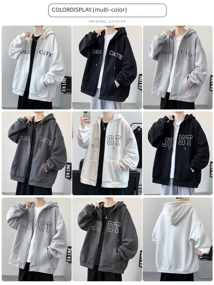 Hooded winter motion Jacket Autumn clothes Cardigan Sweater