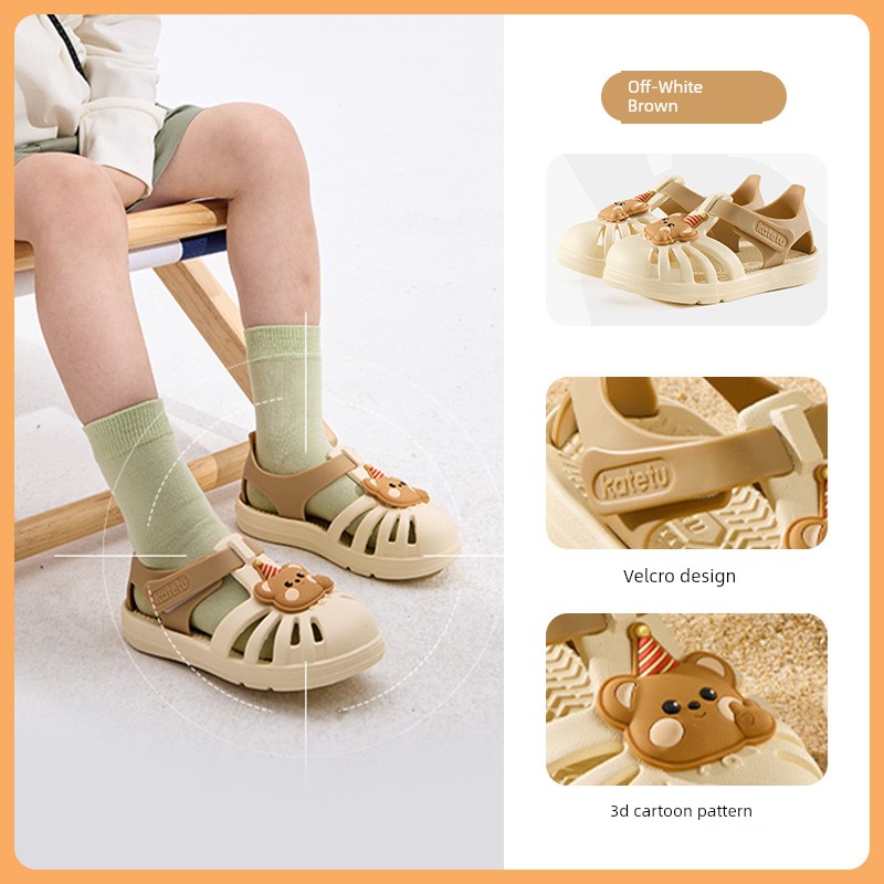 Crtartu Baby Girl Summer Soft Bottom Sandals — 2