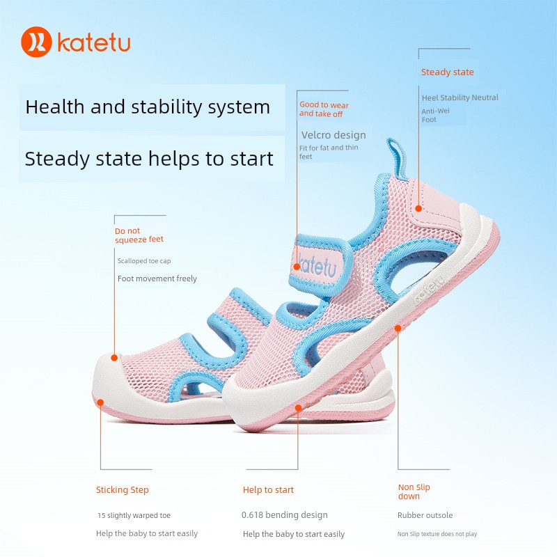 Carter Rabbit Children's Sandals Breathable Plaid Baby Toddler Soft Bottom Boys Toddler Girl Infant Coolname Sneaker Children's Shoes
