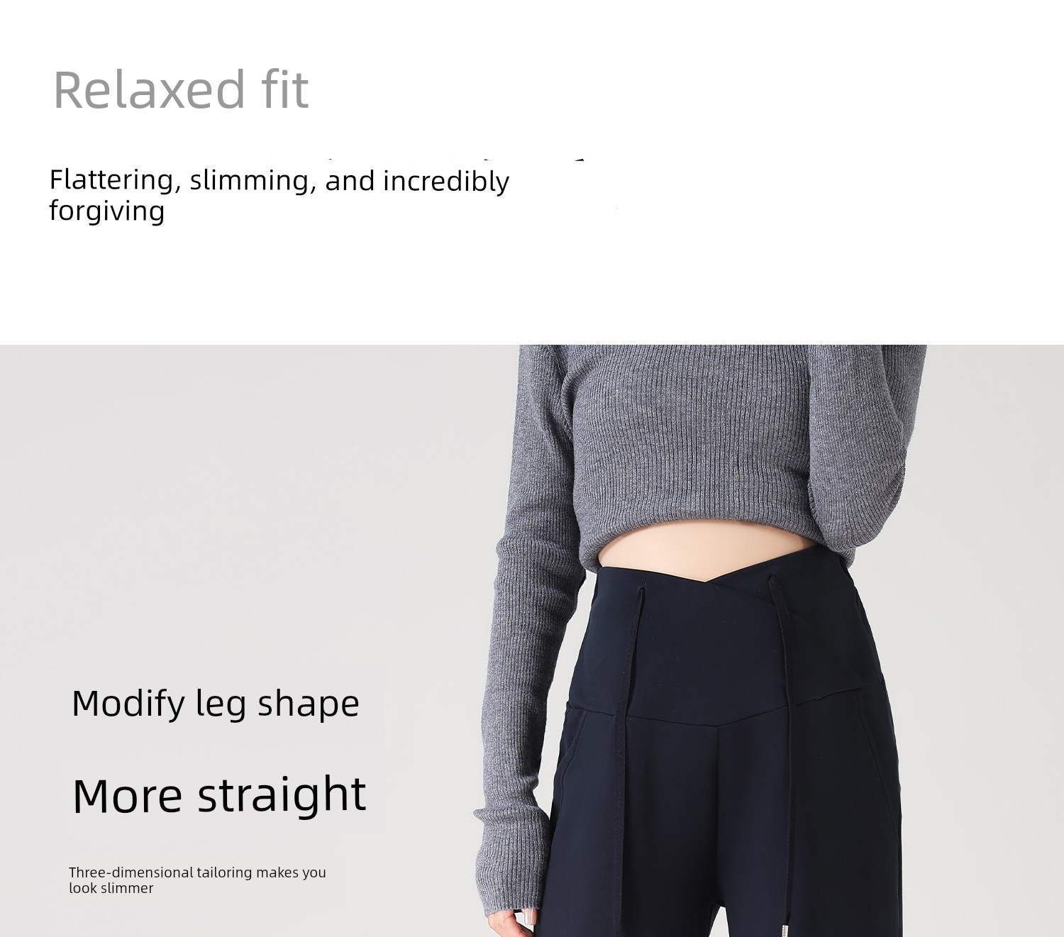Maternity Pants for Summer, Thin Style for Outerwear, 2026 New Model, Low-Waist, Non-Tight, Straight Wide-Leg Pants for Petite Women, Suitable for Spring — 6