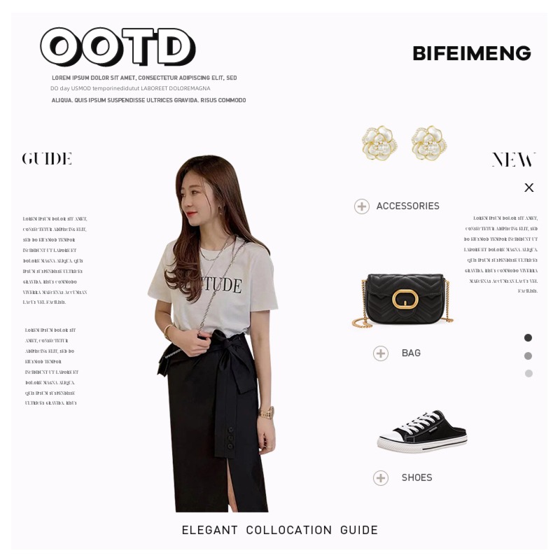 Early autumn Cold system Half body Close your waist Show thin Suit skirt