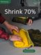 Backpack storage bag Clothes compression bag Waterproof bag Portable suitcase Wet clothes dry packaging travel bag