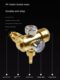 Anti-fall mini oxygen meter acetylene meter propane meter pressure gauge pressure reducing valve pressure reducer carbon dioxide meter energy-saving meter