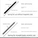 Taiwan sub-rod spring, imported high-end edge seeker spring, knife-drawing spring, original free shipping price