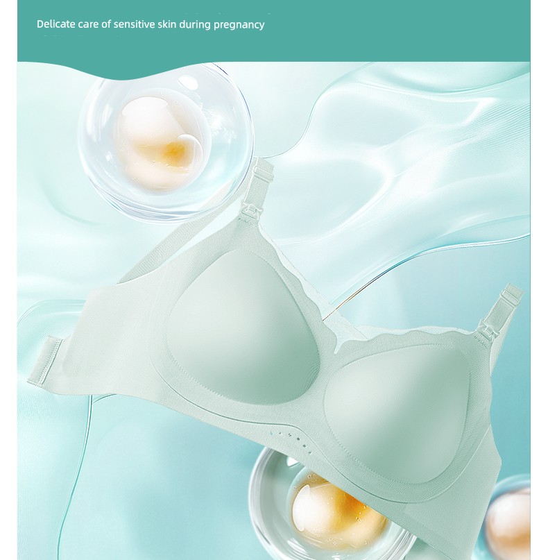Clearance Sale Nursing Bras, Large Size, for Big Busts, Summer Thin Style, Postpartum Breastfeeding, Anti-Sagging, Pregnancy Nursing Bra — 7
