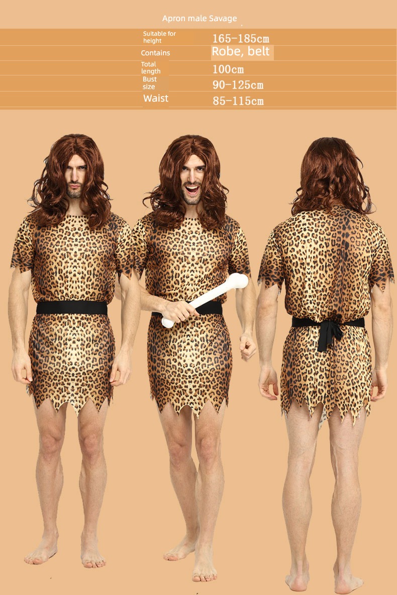 aboriginal The Humans Indian Leopard Print Halloween clothing