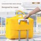 Cartoon bag travel bag storage handbag large capacity children's duffle bag trolley bag luggage felt bag lightweight