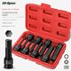 Ximeng Hexagonal Sleeve 1/2 Big Fly Electric Wrench Wind Cannon 6-angle One-piece Plum Blossom Blossom Boundary Extended Set