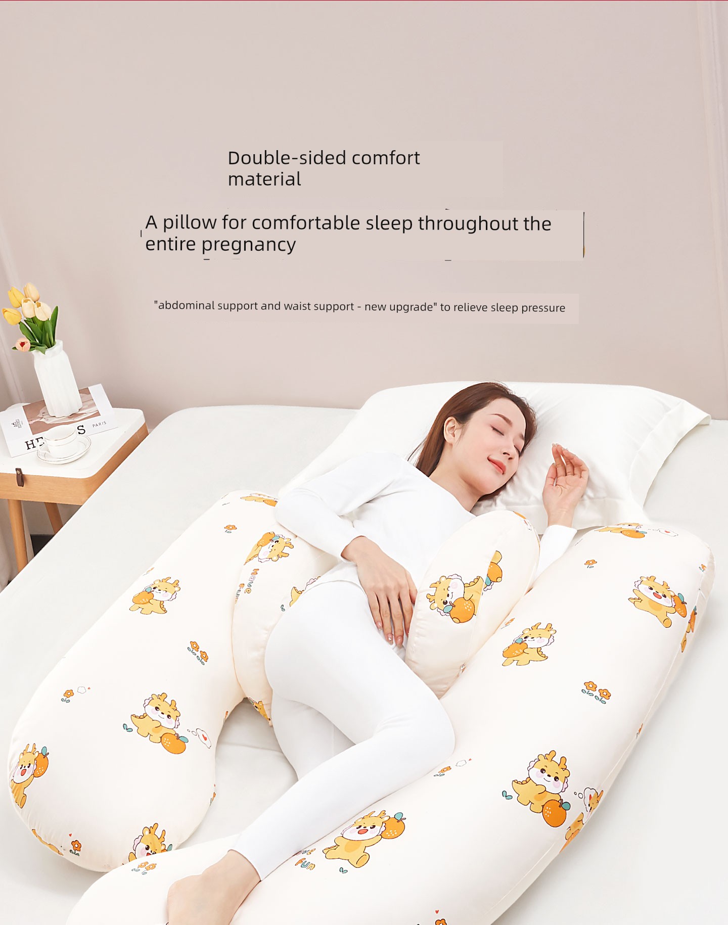 Sleeping Pillow Belly Support Handy Gadget Special Waist Support for Pregnancy — 1