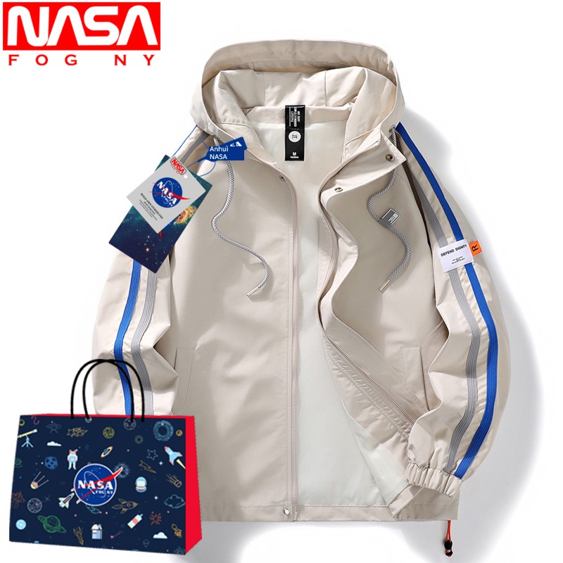 NASA   FOG   NY autumn Hooded teenagers Jacket