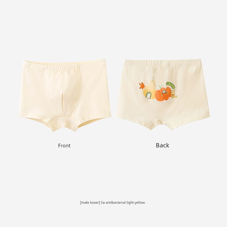 Ying's Children's Underwear, Boys' and Girls' Boxer Briefs, Suitable for All Seasons, Antibacterial Boxer Briefs for Small and Medium-Sized Children — 16