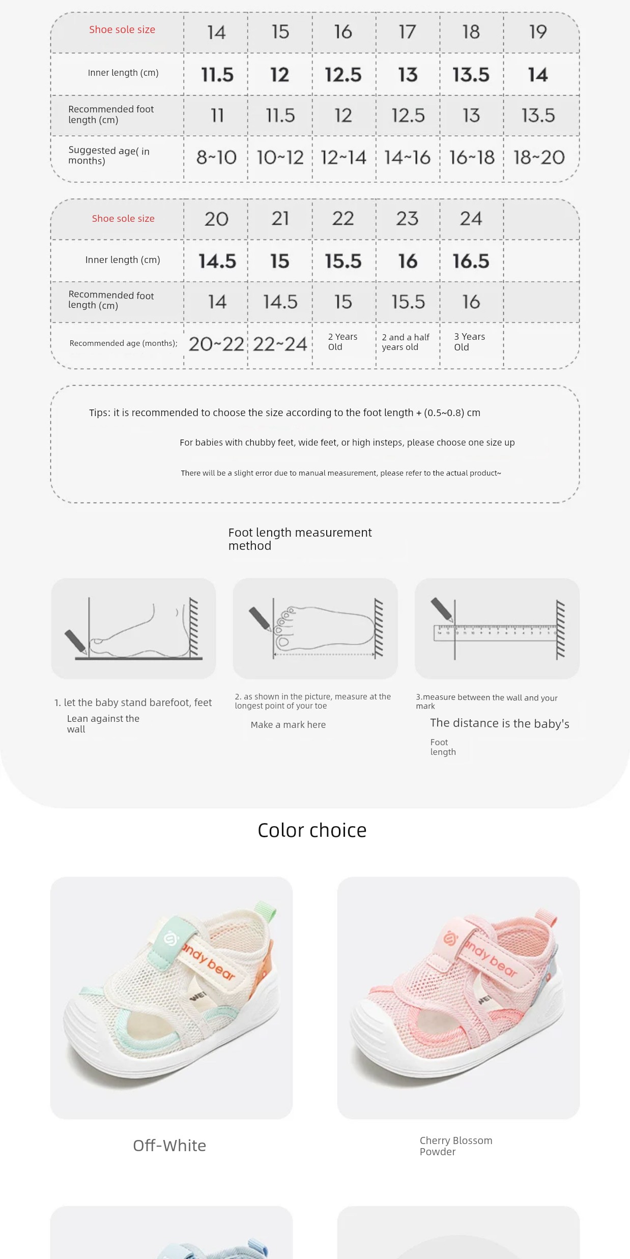 Baby Toddler Shoes Sandals Summer Mesh Shoes Baby Shoes Soft Bottom 1-2-3 Years Old Boys and Girls Functional Non Slip Soft — 2