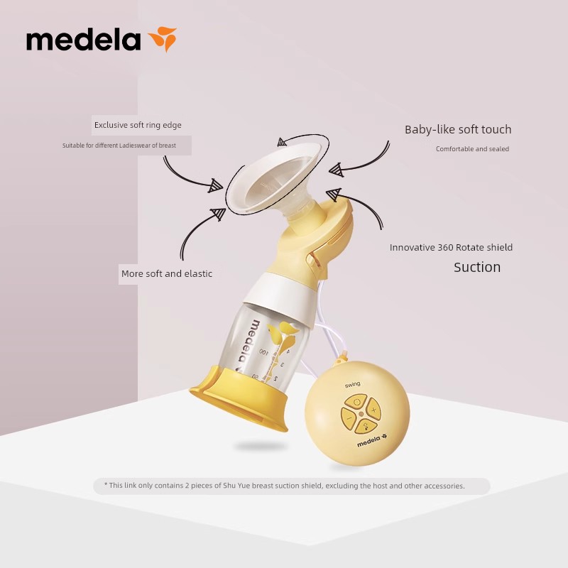 Medele Electric Sweet Cup Breast Pump Fittings — 2