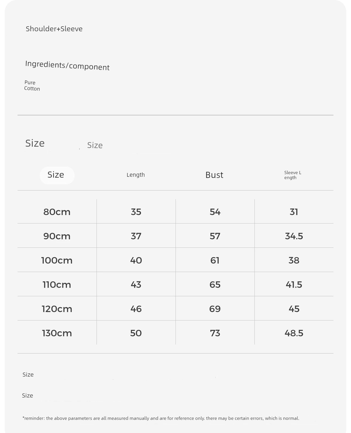 Tongtai Baby T-Shirt Spring & Fall Pure Cotton Kidsren's Casual Outing Long-Sleeved Tops for Boys and Girls New Style — 21