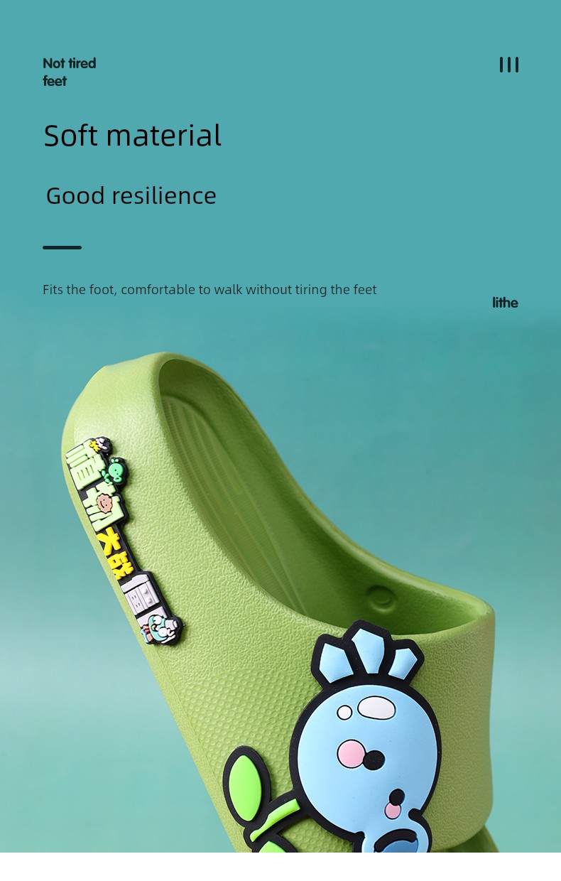 Plants Vs. Zombies Children's Slippers for Boys, Non-Slip New Model, Boys' Indoor Home Summer Baby Soft-Soled Slippers — 3