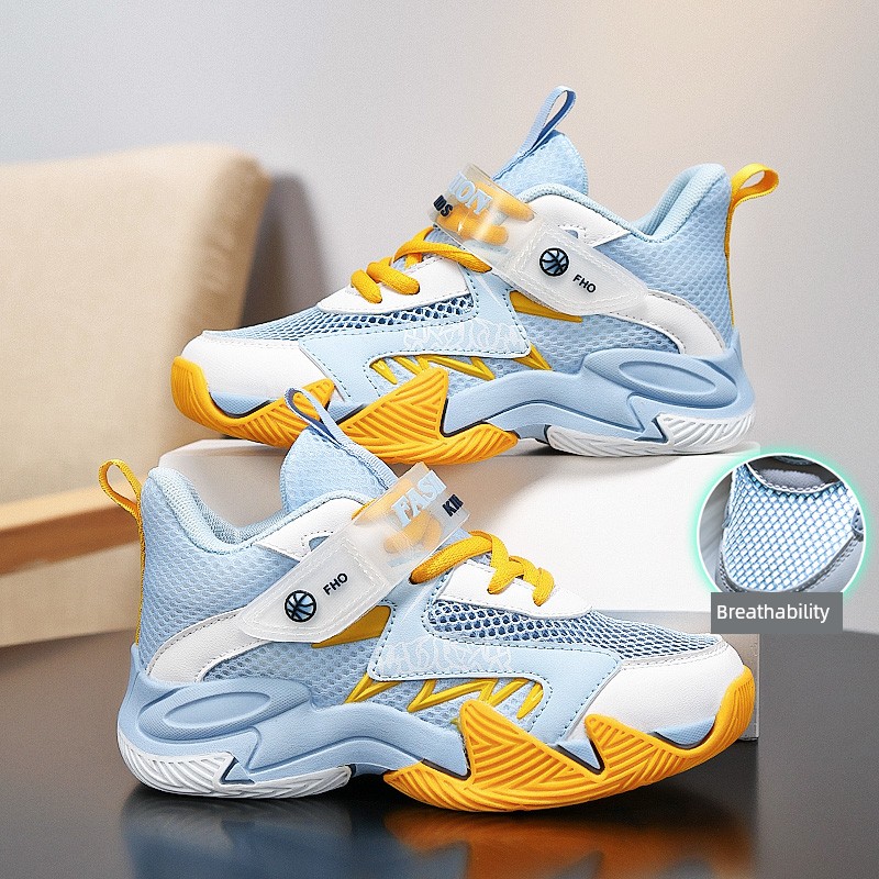 Zurich's New Girls' Sports Shoes for Autumn Are Breathable and Lightweight Children's Shoes for Older Children, Non-Slip and Dirt-Resistant Running Shoes — 1